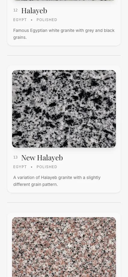 Marble Art on a phone: Granite collection
