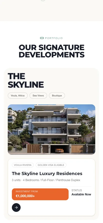O Properties on a phone: Signature developments